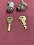 1955 Packard Trunk & Glove Box Lock Assembly With Keys Nos. Fixed Price $149.99.