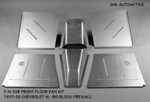 1937 1938 1939 Chevy Front Floor Pan Kit Big Block Fw Chevrolet #508. Fixed Price $260.00.