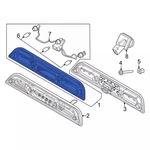 Genuine Ford Center High Mount Stop Light ML3Z-13A613-A. Fixed Price $127.86.