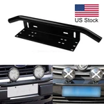 Car Front Bumper License Plate Holder Offroad Led Work Light Bracket For Trucks. Fixed Price $30.35.