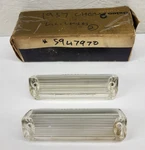 Nos 1957 Chevrolet Belair 210 Convertible Rear License Lamp Lens 5947970 Guide. Fixed Price $49.95.