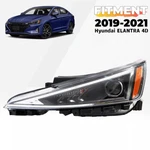 Headlight Assembly For 2019 2020 Hyundai Elantra Halogen Driver Side 92102F3500. Fixed Price $89.90.