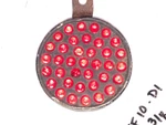Glass Persons 337 Marble Reflector Vintage Red Car Truck Tail Lite Bus Van Old. Fixed Price $79.95.