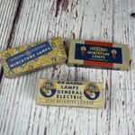 Lot Of General Electric & Eveready Miniature Lamps With Boxes Mazda 14,NO.1835. Fixed Price $22.00.