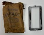 New Old Stock Right Park Lamp Bezel For 1949 Plymouth Models Mopar #1297815. Fixed Price $65.00.