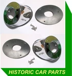 Mg Midget Td (C)21303 On 1950-53 X Rear Lamp Wing Adaptors, Pads &screws. Fixed Price $123.51.