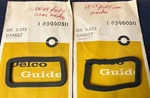 Corvette Side Marker Gasket Set (two) 1968-69 Nos Gm# 5960511. Fixed Price $45.00.