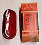 1940 Chevy Ruby Glass Stop & Tail Lamp Lens Lynx-eye #: T-333. Fixed Price $9.99.