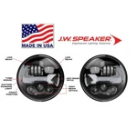 Jw Speaker Evolution J3 Led Headlights 0557193 Black 07-17 Jeep Wrangler Jk. Fixed Price $824.00.
