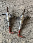 Vintage Luverne Fire Truck Hold Downs, Hot Rod, Steam Punk, Rat Rod.. Fixed Price $45.00.
