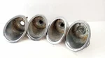 Lot Of 4 1958-62 Chevy Corvette Parking Light Guide Housings F1B-58. Fixed Price $58.99.