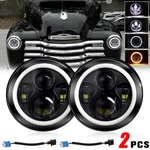 2X 7" Round Led Hi/lo Beam Drl Headlights For Chevy Truck 3100 3600 3800 Pickup. Fixed Price $39.99.