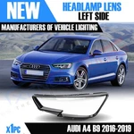 For Audi A4 S4 B9 Left Side Front Headlight Lens Cover 2016-2019. Fixed Price $121.02.