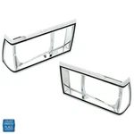 1980 Chevelle Malibu Camino Headlamp Light Bezel Gm 14008335 14008336 Pair. Fixed Price $229.99.