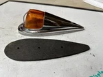 Griffin 117 Vintage Marker Light Clearance Lamp Nos Amber Glass Old Truck Cab. Fixed Price $99.95.