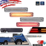 4PCS Clear Led Side Marker Lights 1973-1979 Ford F150 Bronco Series Truck. Fixed Price $34.99.