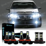 For Pontiac G8 2008 2009 White Combo 6X Led Headlight High Low + Fog Bulbs. Fixed Price $33.29.