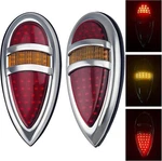 2X Hot Rod Classic Led Teardrop Tail Lights Mount Brake Turn Signal For Lincoln. Fixed Price $79.99.