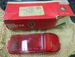 Jaguar XJ6, XJ12 Nos Lucas 54579191 Right Rear Red Side Marker Lamp Lens. Fixed Price $35.34.