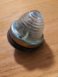Vintage Auto Lamp Chicago Model 491 Glass Beehive Light - Not Tested. Fixed Price $19.99.