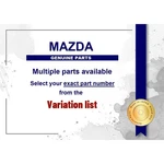 Genuine Mazda Cover Stop Lamp Part No. GHK1-51-587A (GHK151587A). Fixed Price $59.80.