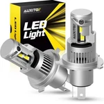 Auxito H4/9003/HB2 Led Headlight Bulbs Dual Hi/low White 6000K 6000LM Q16 Series. Fixed Price $44.64.