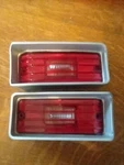 1970 Belair, Biscayne Brake/backup Lens Set Delco 5964457 Nos Pair. Fixed Price $47.50.