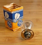 Vtg Lot Of 10 General Electric FG-1119N 115/125V, 75W Auto Bulb Lamp Read. Fixed Price $18.80.