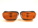 Peugeot 404 Front Turn Signal Light Set Includes Rubber Boot Amber Lens New #20C. Fixed Price $109.25.