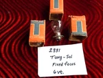 Tung-sol Vintage Auto Fixed Focus 6-8 Volt Headlamp Bulbs 2331 (3). Fixed Price $18.00.