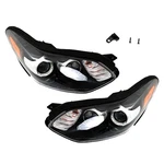 Labwork Left+right Headlight For Kia Sportage 2017-2019 2WD Halogen W/led Drl. Fixed Price $142.19.