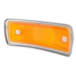 1968-1971 Vw Bus Lh Front Turn Signal Lens Amber Chrome 211953141J. Fixed Price $27.95.