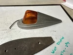 Griffin 117 Vintage Marker Light Clearance Lamp Nice Amber Glass Old Truck Cab. Fixed Price $99.95.