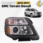 For Gmc Terrain Denali 2016 2017 Halogen Headlight Black W/bulb Right Passenger. Fixed Price $105.99.
