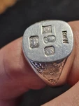 Sterling Silver Ingot Full B'ham Jubilee 1977 H/mark Size (uk) Wgt 15.45G. Fixed Price $396.10.