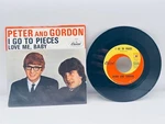 Peter And Gordon- 5335 To Pieces 45" W/picture Sleeve Vinyl Vg/ex. Fixed Price $11.99.