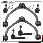 6 Suspension Upper Control Arm Tie Rod Ends Kit For 2005-2010 Dodge Dakota. Fixed Price $74.16.