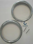 Chrome Headlight Trim Rings W/ Screws Volkswagen T1 Bug & Super Beetle 1967-1979. Fixed Price $34.88.