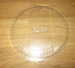 Vintage Overland Headight Glass Lens Monogram 8-1/8 X 6-15/16 Nos. Fixed Price $65.00.
