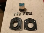1959-62 Nos Corvette Axle Bearing Retainer With Bolts. Fixed Price $40.00.