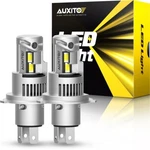 Auxito H4 9003 Super White 40000LM Kit Led Headlight Bulbs High Low Beam Combo 2. Fixed Price $44.64.