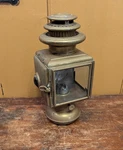 Antique Solar No. 1032 Brass Tier Oil Side Lamp Vintage Carriage Buggy Light. Fixed Price $180.00.
