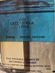 Genuine Ford Truck 1964-1972 Dome Lamp Lens Oem Pt # C4TZ-13783-A Nos C4TZ13783A. Fixed Price $33.95.