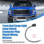 Set Truck Bed Cargo Light Lamp Switch Pigtail Wiring Harness Ford F-150. Fixed Price $17.49.
