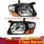 Front Headlamp Headlights Left+right Set Fit 2000-2006 Mitsubishi Pajero Montero. Fixed Price $167.33.