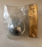 Studebaker Packard License Lamp Lens 533704, New In Package Nos, Avanti Lark. Fixed Price $40.00.