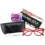 Super Cat Glasses Vintage Inspired Fashion Mod Clear Lens Eyewear W/ Case. Fixed Price $13.25.