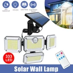 Solar Panel Security Light Outdoor 4 Head 7000K 5000LM Led Motion Sensor IP65. Fixed Price $19.99.