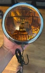 Vintage Accessory Allstate 24 Amber Fog Light & Mounting Bracket - Art Deco ?. Fixed Price $150.00.
