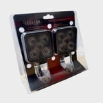 Ironton 2 Pack Led Worklights 15 Watt 1050 Lumens Each. Fixed Price $19.99.